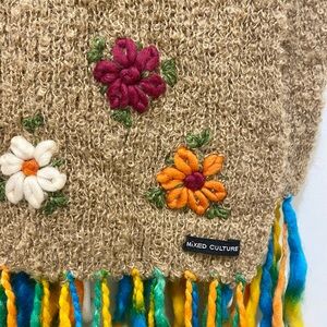 Mixed Culture crochet scarf